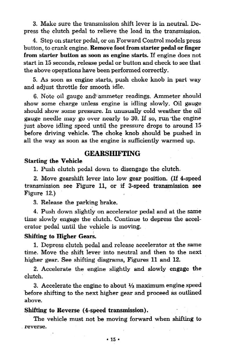 1951 Chevrolet Trucks Operators Manual Page 40
